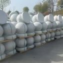 唐山 白麻花岗岩石材圆球，石球，挡车球，隔离球，景观石球，风水球等