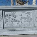 唐山 芝麻白大型照壁，屏风，影壁