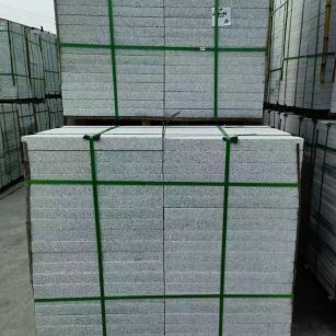 唐山 芝麻白火烧，园林广场市政工程地铺石，1.8~5.0厚均有现货