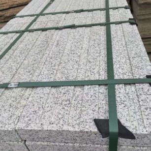 唐山 白麻花岗岩直行盲道石，盲条，地铺石