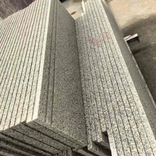 唐山 白麻荔枝面花岗岩楼梯踏步