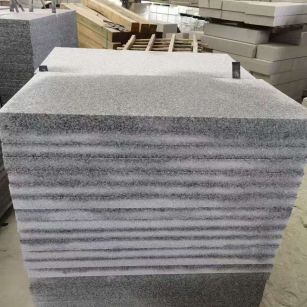 唐山 芝麻白5公分火烧地铺成品，900*400，规格可定制