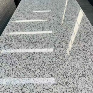 唐山 白麻花岗岩光面毛板