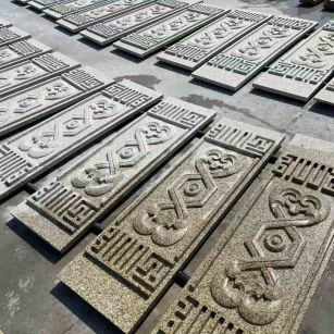 唐山 黄金麻花岗岩外墙雕刻板