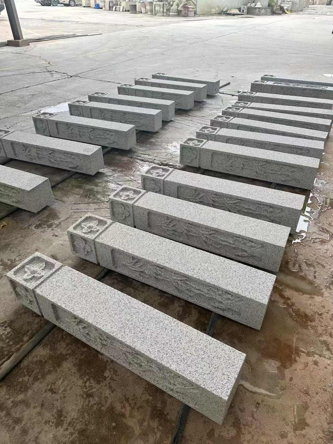 唐山 白麻方柱雕花防水