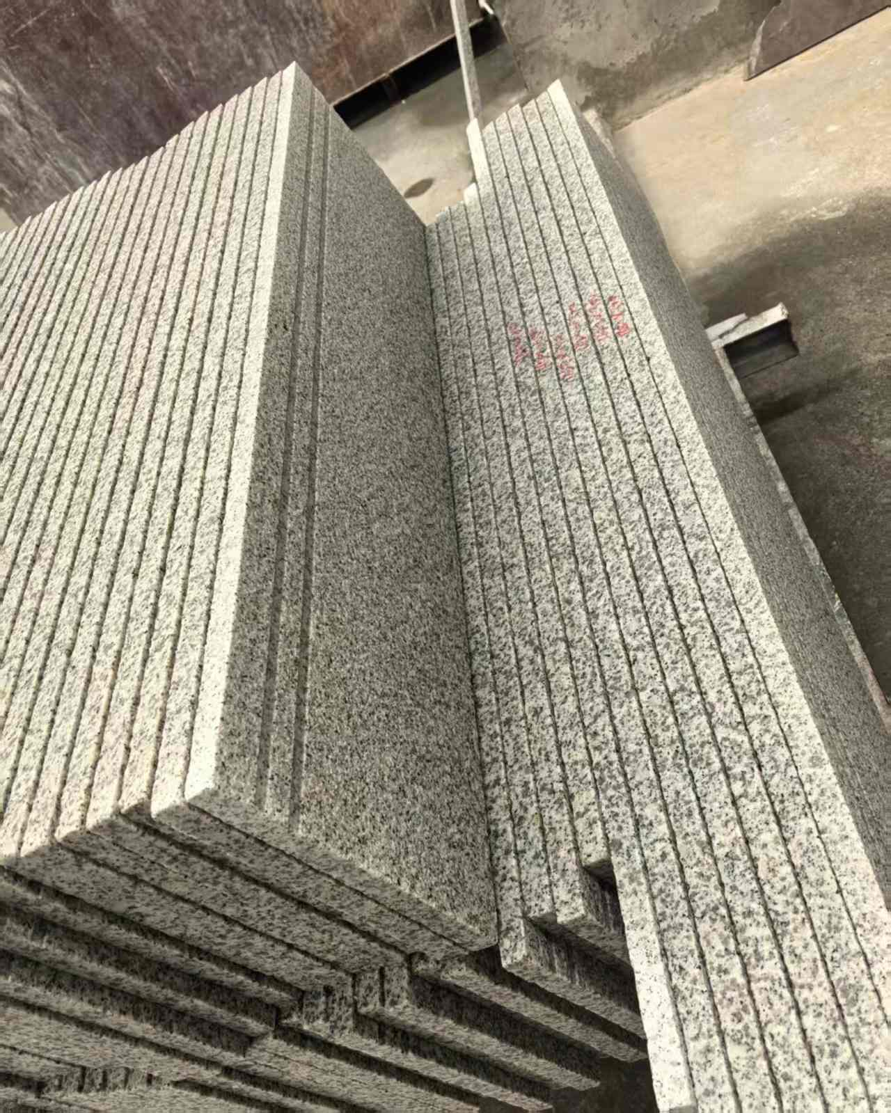 唐山 白麻荔枝面花岗岩楼梯踏步