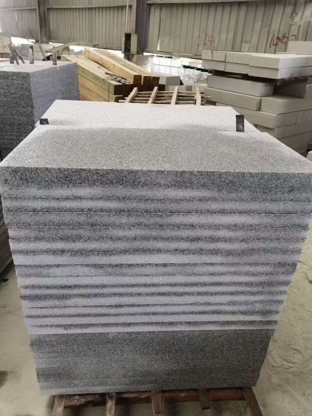 唐山 芝麻白5公分火烧地铺成品，900*400，规格可定制