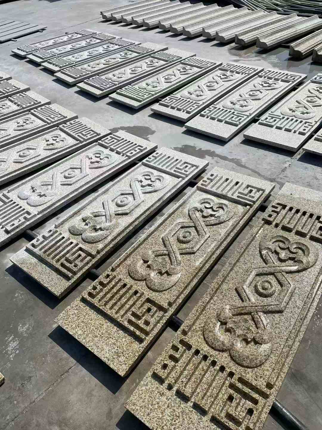 唐山 黄金麻花岗岩外墙雕刻板